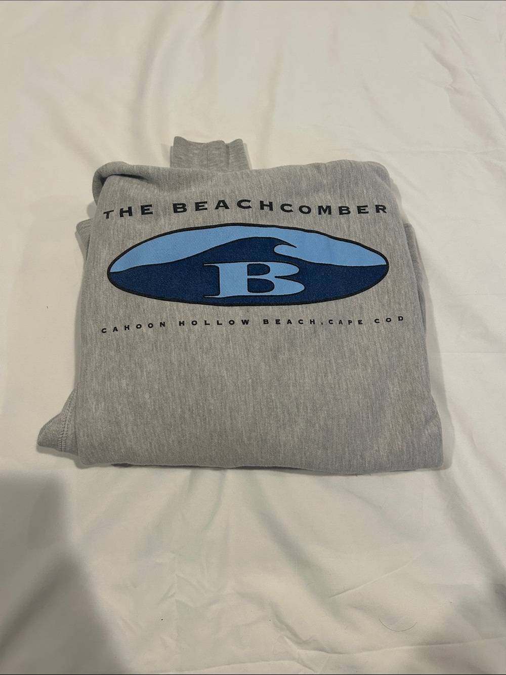 The Beachcomber Men's Gray Graphic Sweatshirt